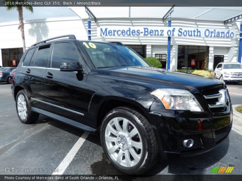 Black / Almond/Black 2010 Mercedes-Benz GLK 350