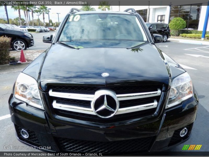 Black / Almond/Black 2010 Mercedes-Benz GLK 350