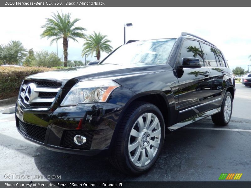 Black / Almond/Black 2010 Mercedes-Benz GLK 350