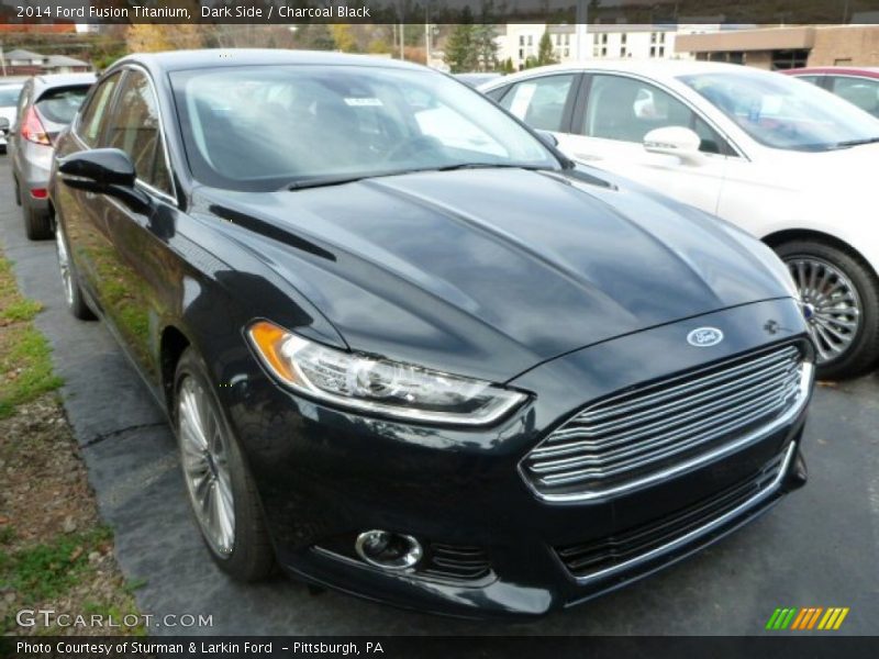 Dark Side / Charcoal Black 2014 Ford Fusion Titanium