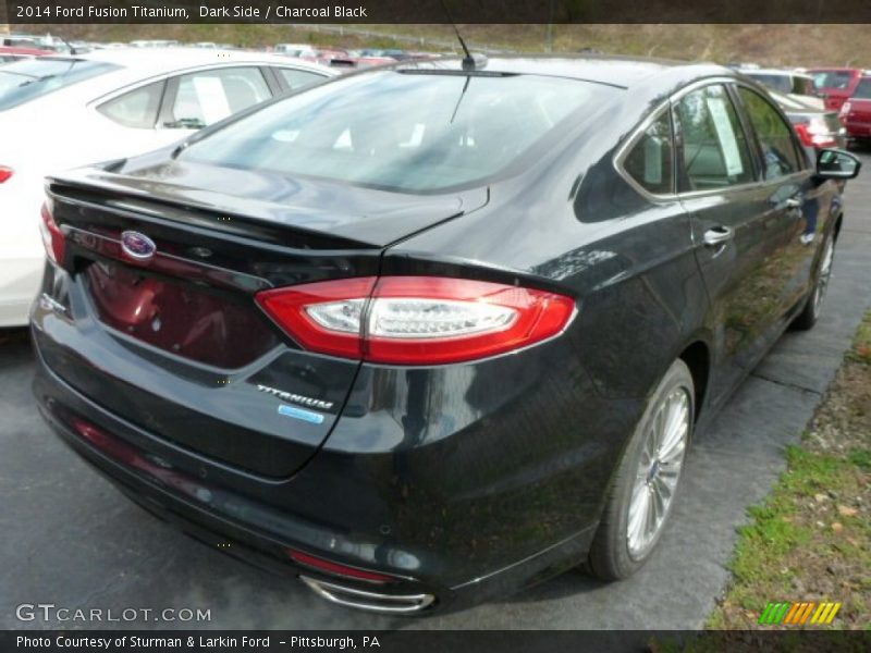 Dark Side / Charcoal Black 2014 Ford Fusion Titanium