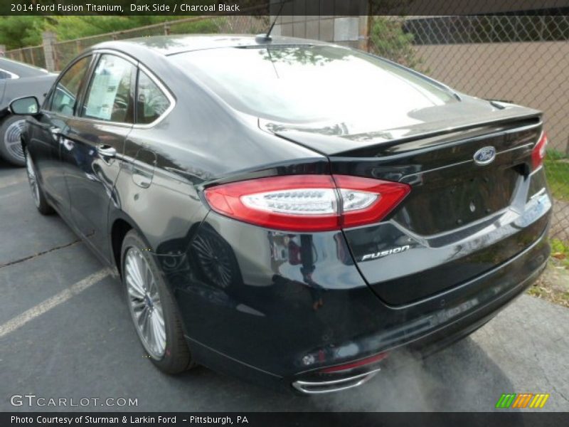 Dark Side / Charcoal Black 2014 Ford Fusion Titanium