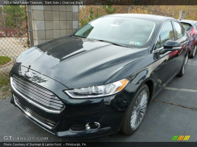 Dark Side / Charcoal Black 2014 Ford Fusion Titanium
