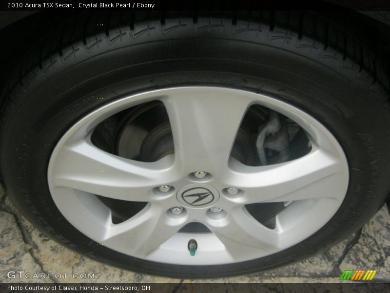 Crystal Black Pearl / Ebony 2010 Acura TSX Sedan