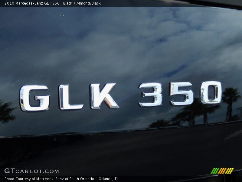 Black / Almond/Black 2010 Mercedes-Benz GLK 350