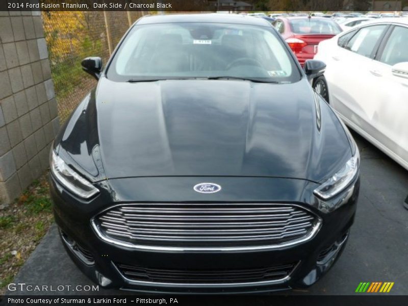 Dark Side / Charcoal Black 2014 Ford Fusion Titanium