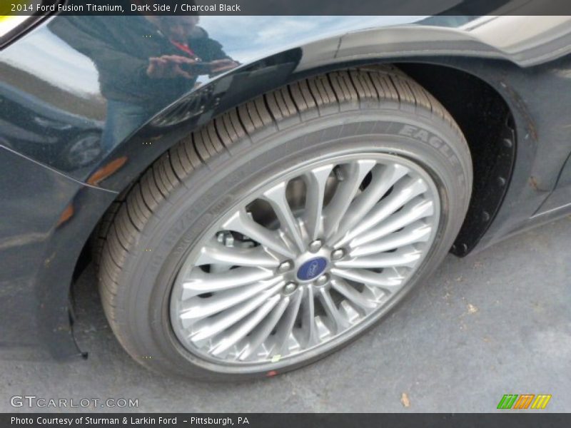 Dark Side / Charcoal Black 2014 Ford Fusion Titanium