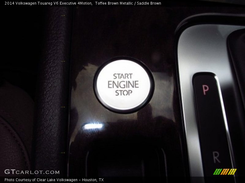 Toffee Brown Metallic / Saddle Brown 2014 Volkswagen Touareg V6 Executive 4Motion