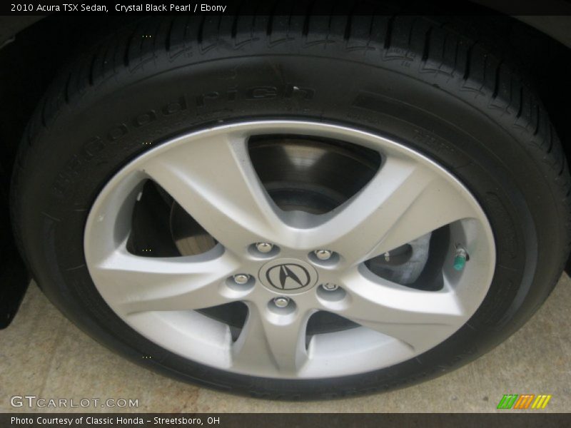 Crystal Black Pearl / Ebony 2010 Acura TSX Sedan