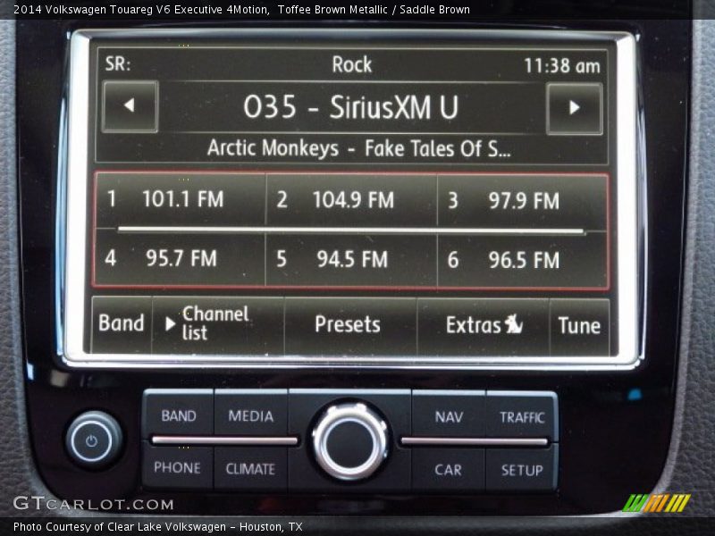 Controls of 2014 Touareg V6 Executive 4Motion