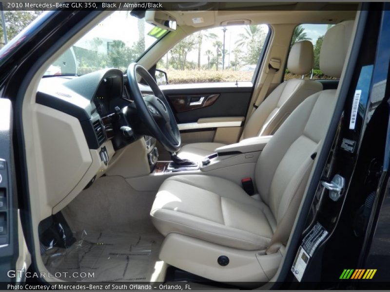 Black / Almond/Black 2010 Mercedes-Benz GLK 350