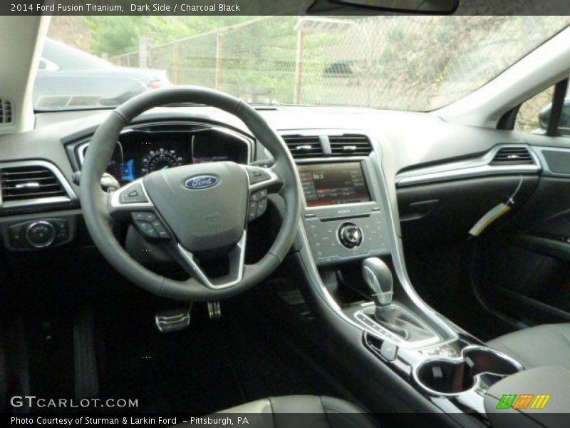 Dark Side / Charcoal Black 2014 Ford Fusion Titanium