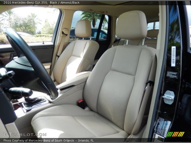Black / Almond/Black 2010 Mercedes-Benz GLK 350