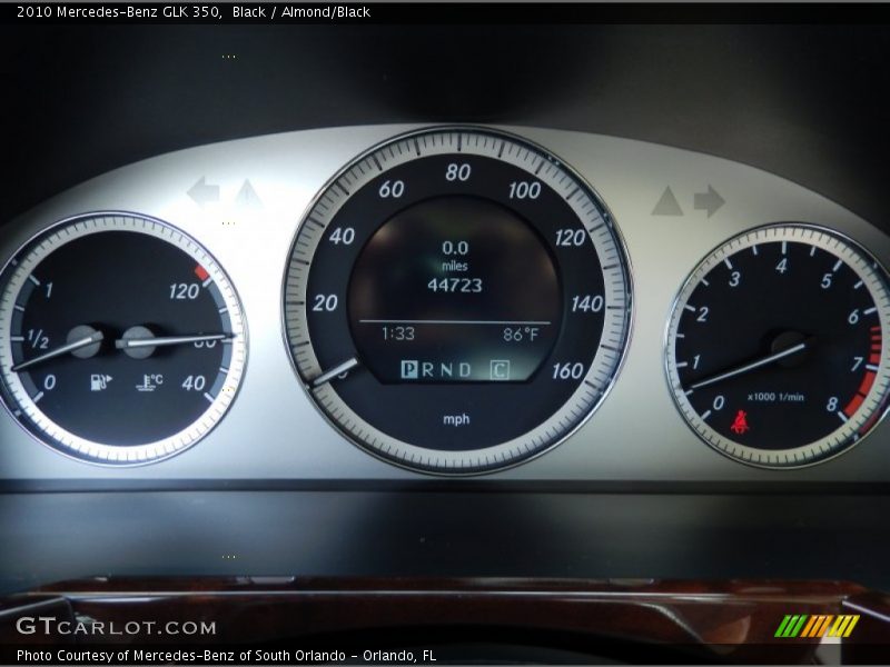 Black / Almond/Black 2010 Mercedes-Benz GLK 350