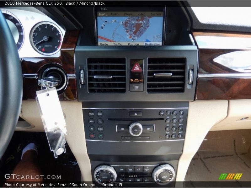 Black / Almond/Black 2010 Mercedes-Benz GLK 350