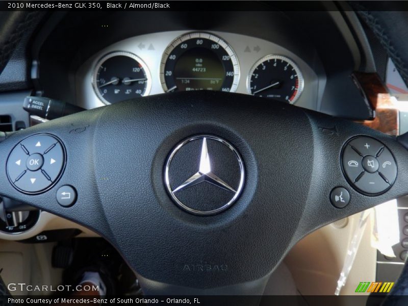 Black / Almond/Black 2010 Mercedes-Benz GLK 350