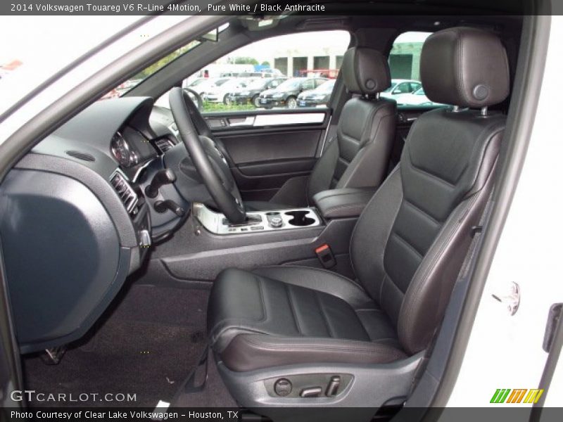 Pure White / Black Anthracite 2014 Volkswagen Touareg V6 R-Line 4Motion