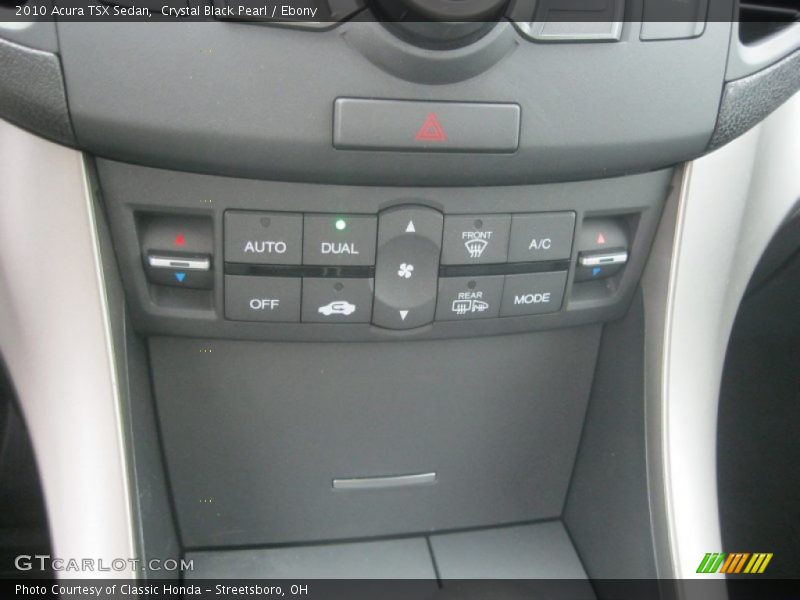 Crystal Black Pearl / Ebony 2010 Acura TSX Sedan