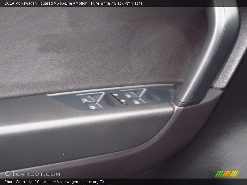 Pure White / Black Anthracite 2014 Volkswagen Touareg V6 R-Line 4Motion