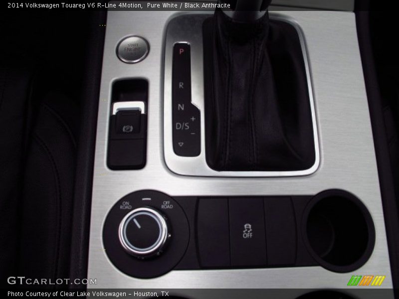 Pure White / Black Anthracite 2014 Volkswagen Touareg V6 R-Line 4Motion