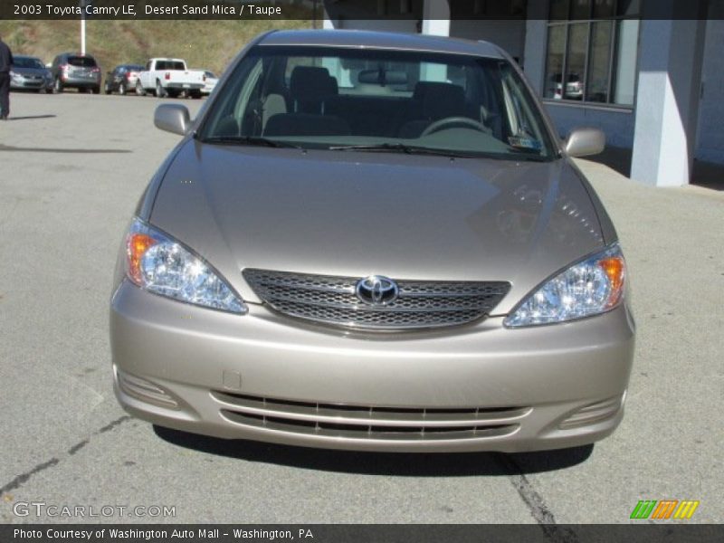 Desert Sand Mica / Taupe 2003 Toyota Camry LE
