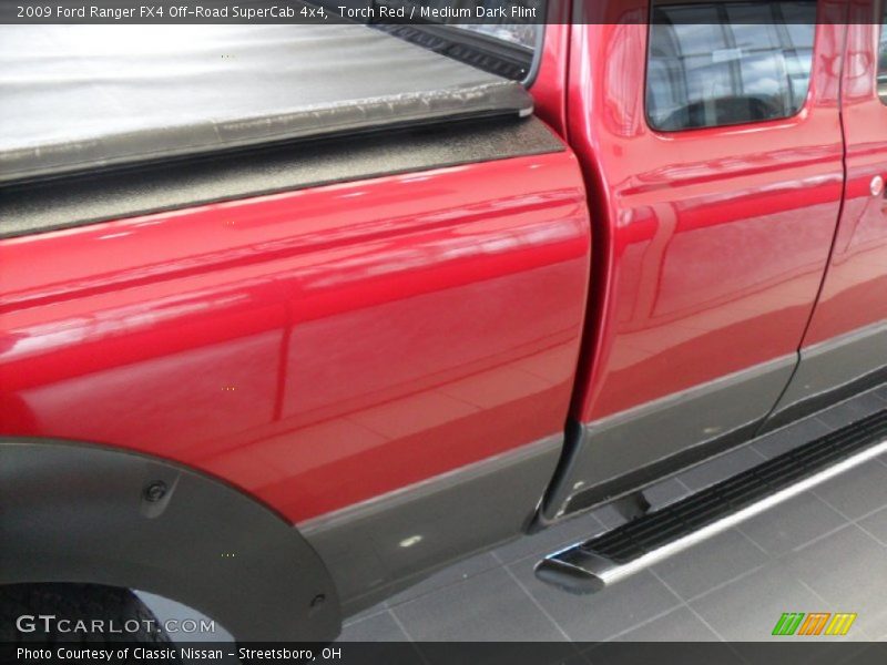Torch Red / Medium Dark Flint 2009 Ford Ranger FX4 Off-Road SuperCab 4x4