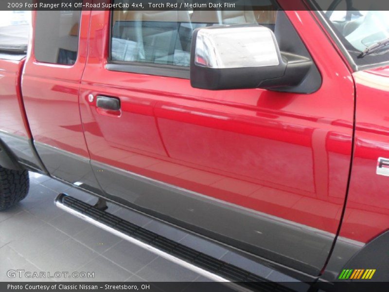 Torch Red / Medium Dark Flint 2009 Ford Ranger FX4 Off-Road SuperCab 4x4
