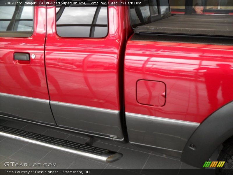 Torch Red / Medium Dark Flint 2009 Ford Ranger FX4 Off-Road SuperCab 4x4