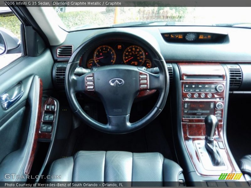 Diamond Graphite Metallic / Graphite 2006 Infiniti G 35 Sedan