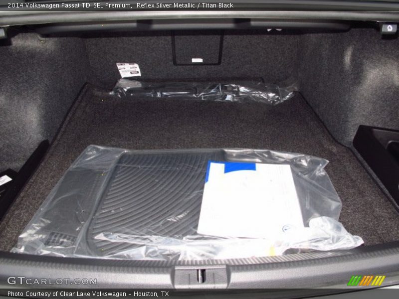 Reflex Silver Metallic / Titan Black 2014 Volkswagen Passat TDI SEL Premium
