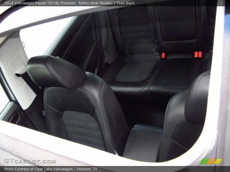 Reflex Silver Metallic / Titan Black 2014 Volkswagen Passat TDI SEL Premium