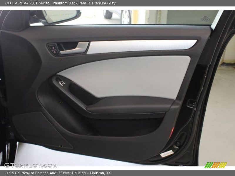Phantom Black Pearl / Titanium Gray 2013 Audi A4 2.0T Sedan