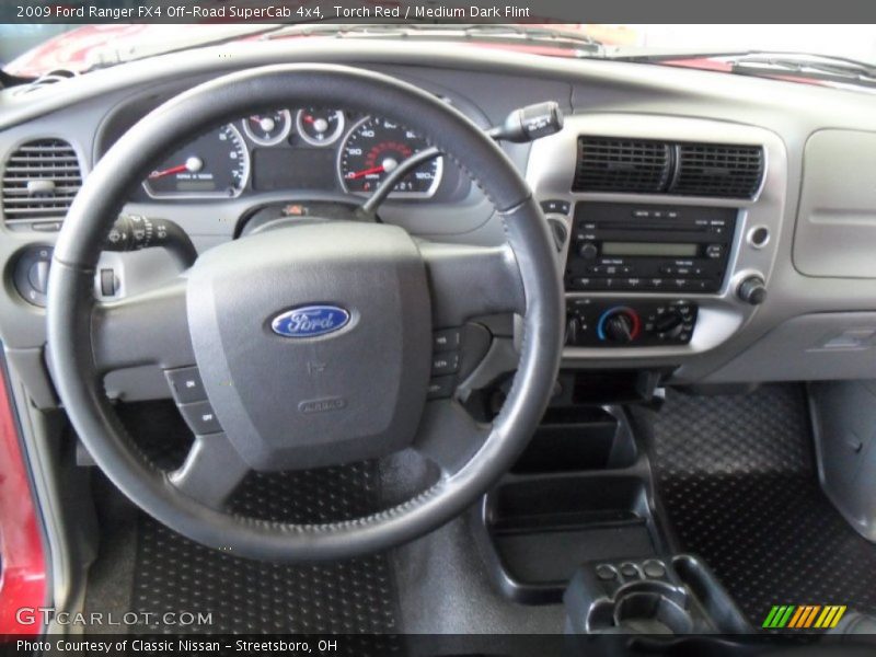 Torch Red / Medium Dark Flint 2009 Ford Ranger FX4 Off-Road SuperCab 4x4