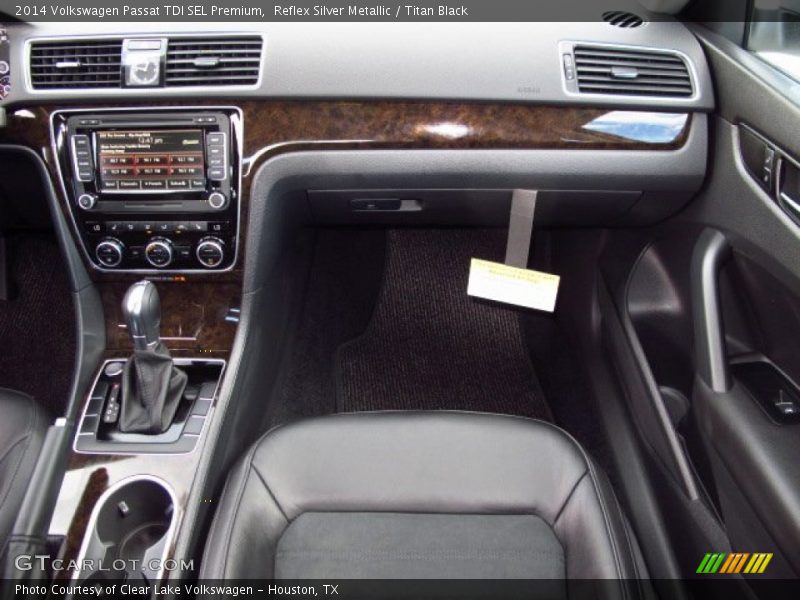 Reflex Silver Metallic / Titan Black 2014 Volkswagen Passat TDI SEL Premium