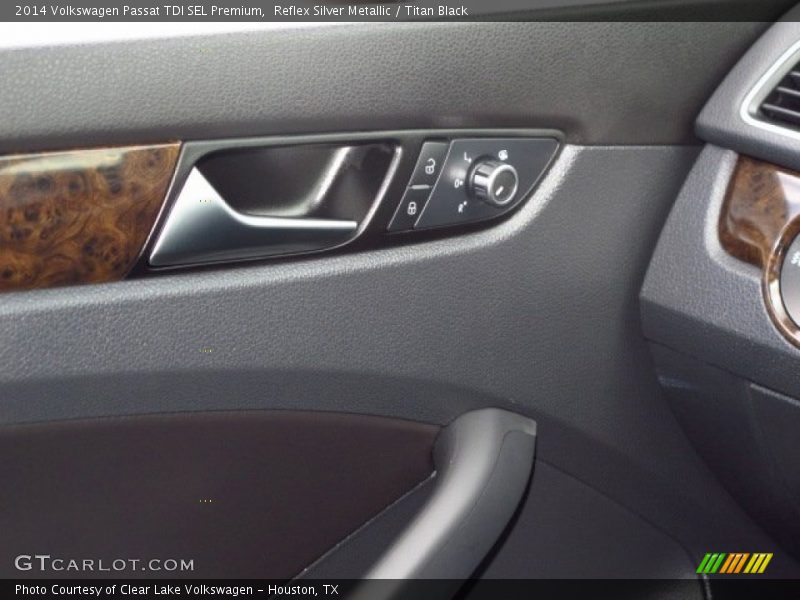 Reflex Silver Metallic / Titan Black 2014 Volkswagen Passat TDI SEL Premium