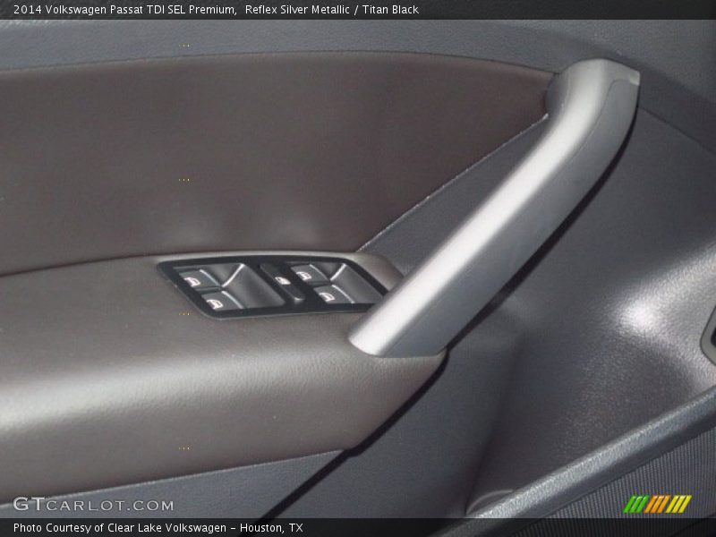Reflex Silver Metallic / Titan Black 2014 Volkswagen Passat TDI SEL Premium