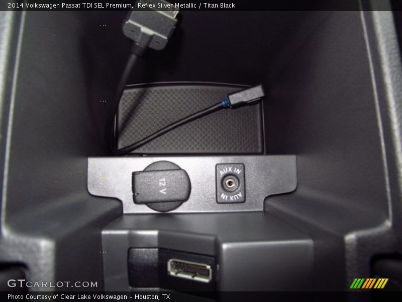 Reflex Silver Metallic / Titan Black 2014 Volkswagen Passat TDI SEL Premium