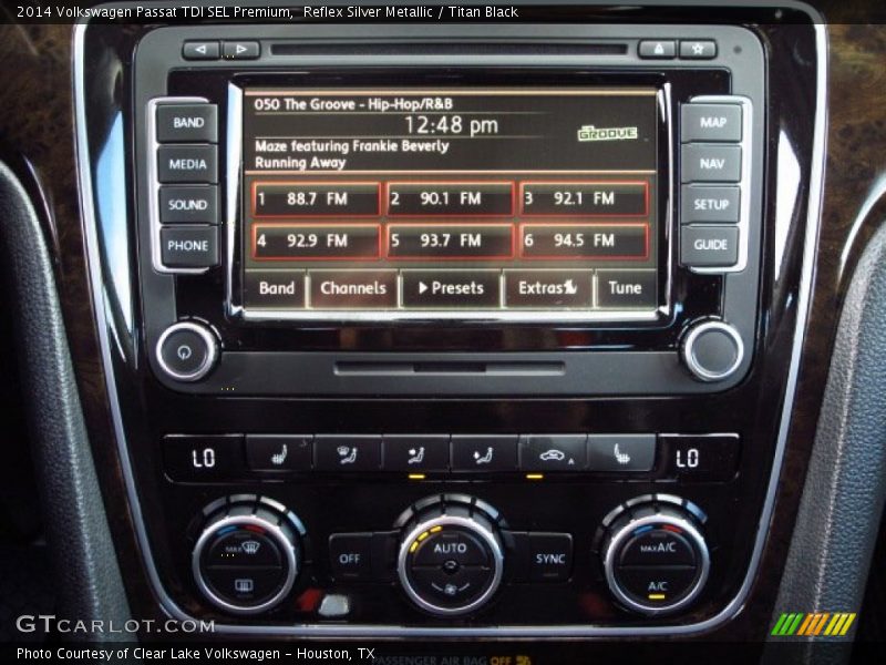 Reflex Silver Metallic / Titan Black 2014 Volkswagen Passat TDI SEL Premium