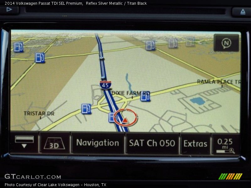 Reflex Silver Metallic / Titan Black 2014 Volkswagen Passat TDI SEL Premium