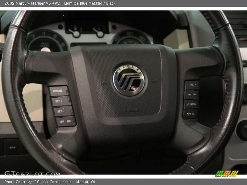  2009 Mariner V6 4WD Steering Wheel