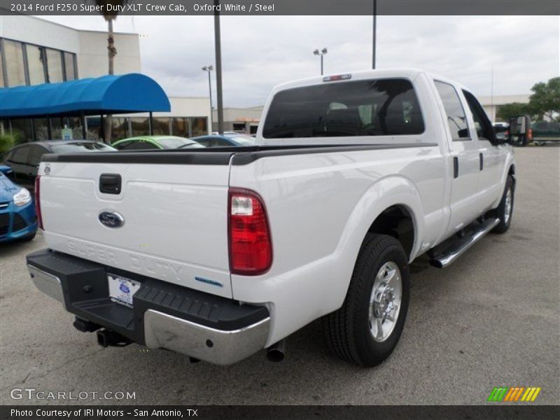 Oxford White / Steel 2014 Ford F250 Super Duty XLT Crew Cab
