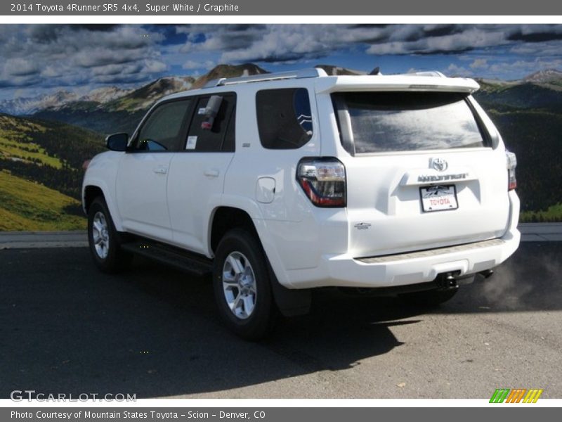Super White / Graphite 2014 Toyota 4Runner SR5 4x4