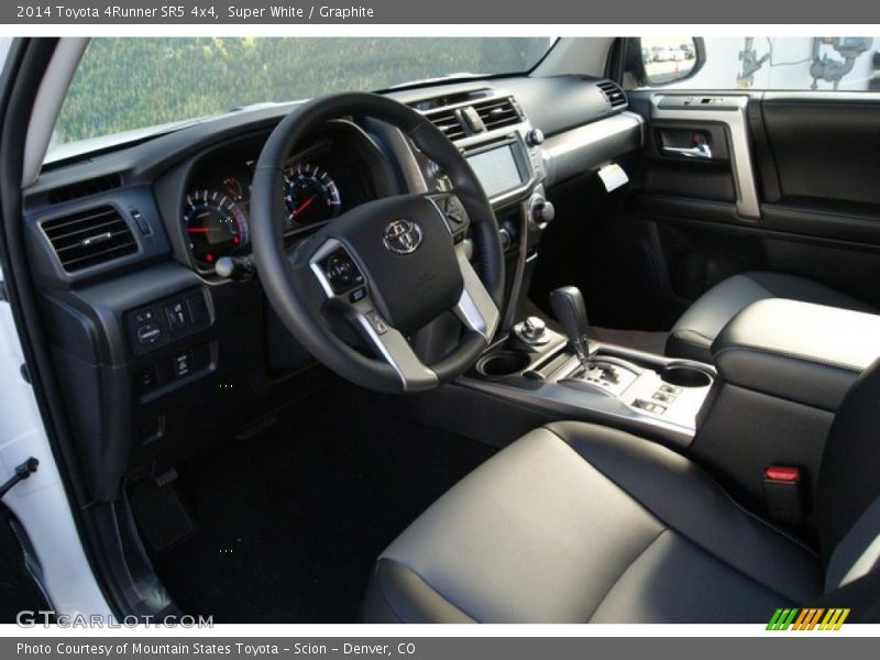 Super White / Graphite 2014 Toyota 4Runner SR5 4x4