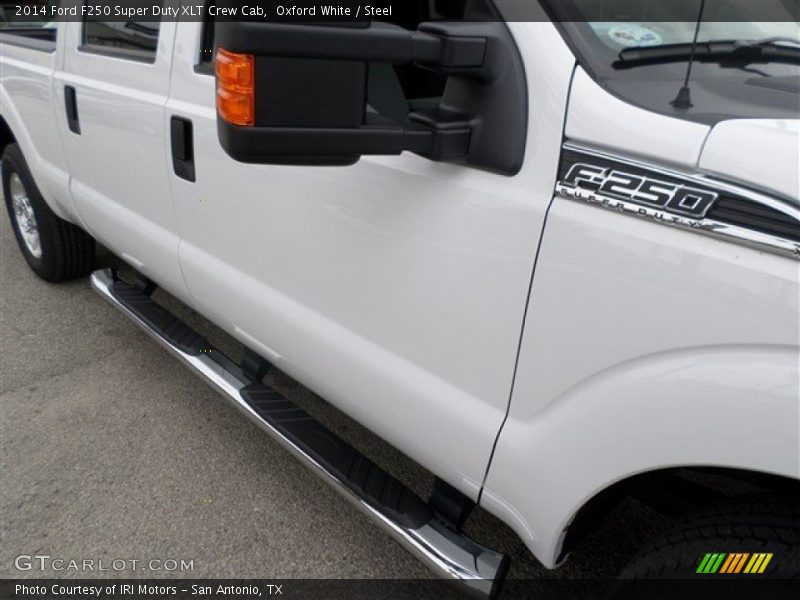 Oxford White / Steel 2014 Ford F250 Super Duty XLT Crew Cab
