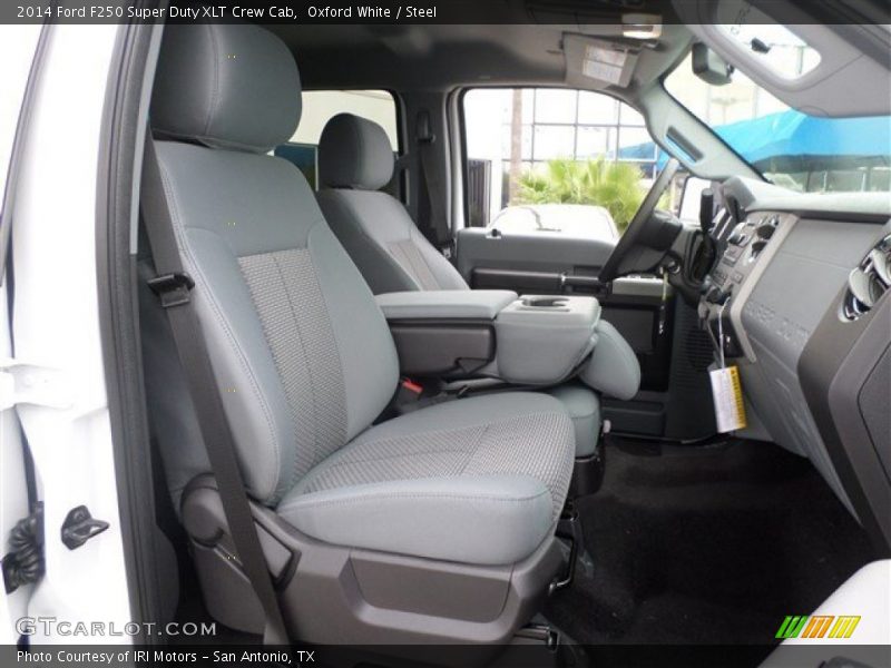 Front Seat of 2014 F250 Super Duty XLT Crew Cab