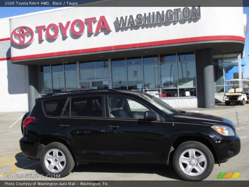 Black / Taupe 2006 Toyota RAV4 4WD