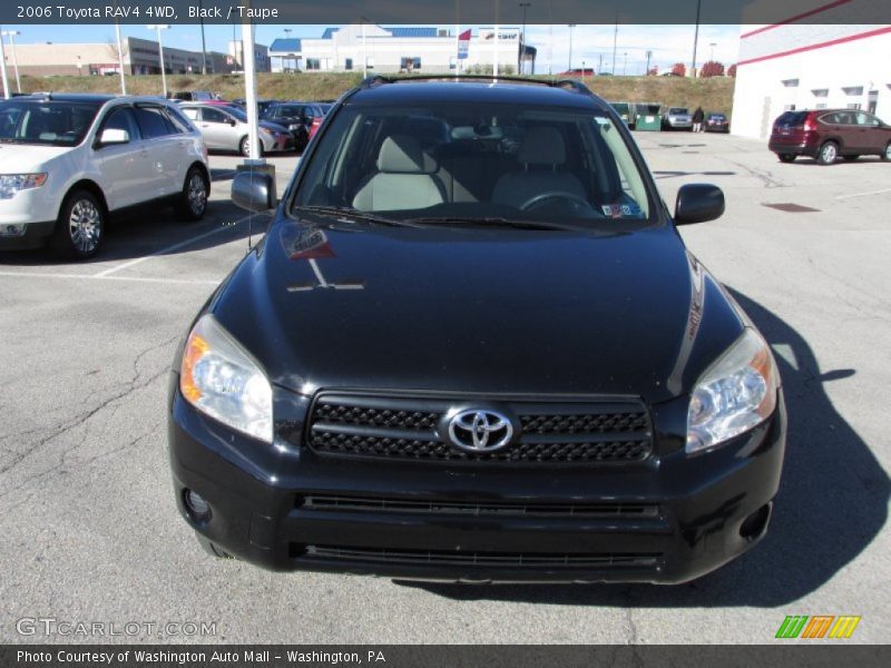 Black / Taupe 2006 Toyota RAV4 4WD