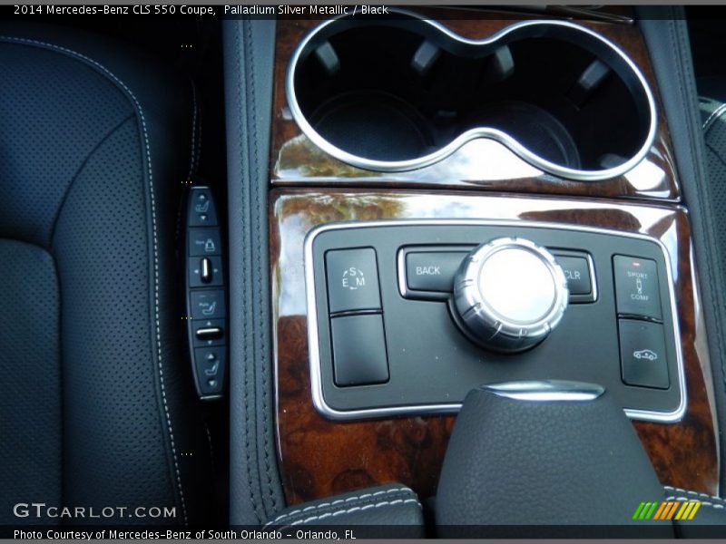 Palladium Silver Metallic / Black 2014 Mercedes-Benz CLS 550 Coupe
