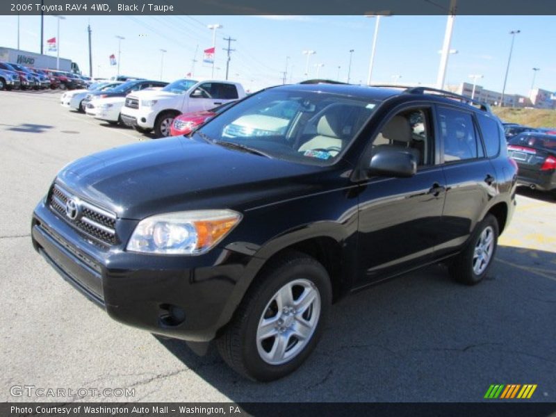 Black / Taupe 2006 Toyota RAV4 4WD