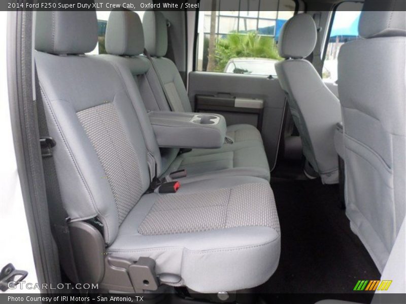 Rear Seat of 2014 F250 Super Duty XLT Crew Cab